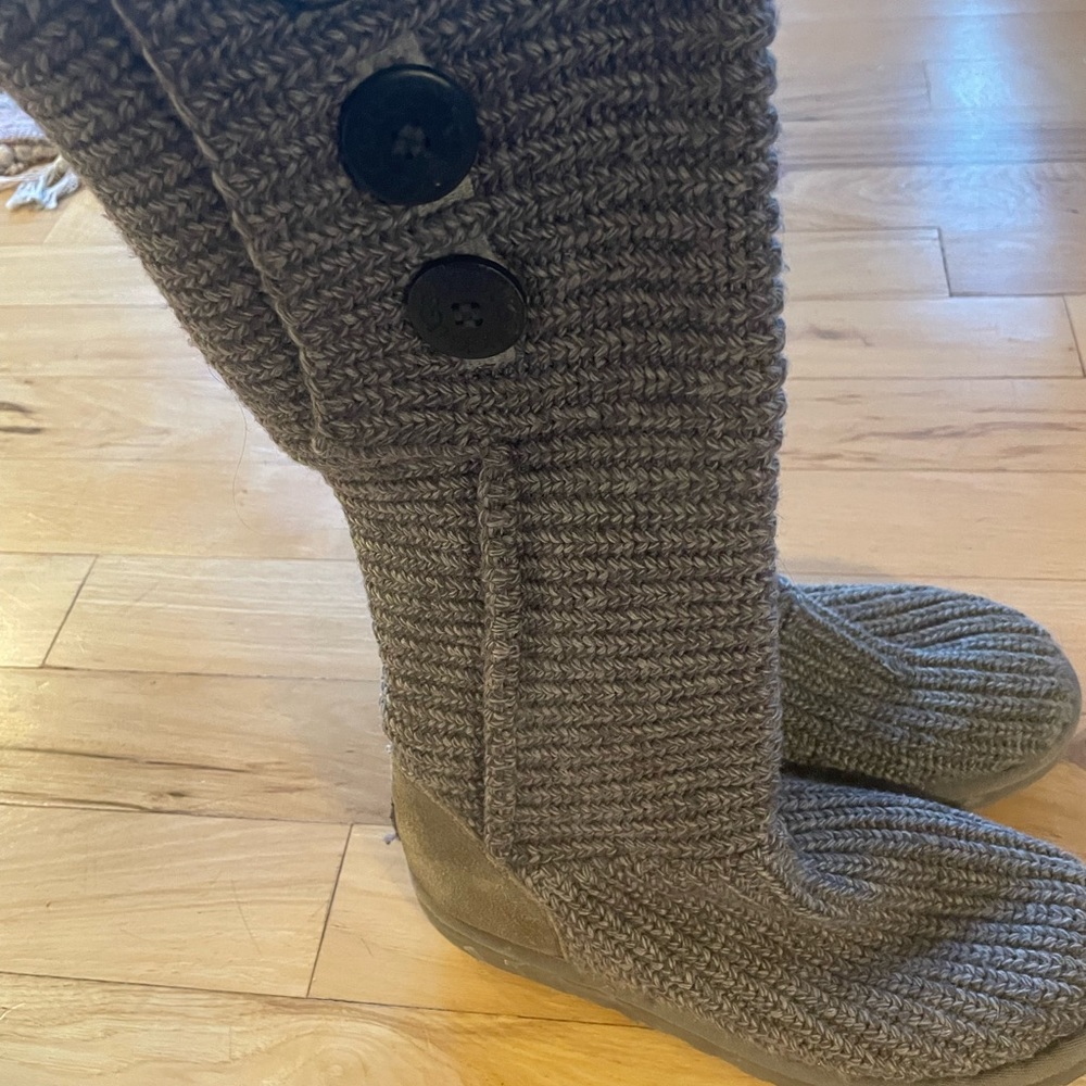 UGG sweater boots